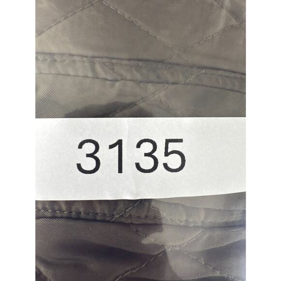 Vince Camuto Size L Quilted Outdoor Snap Button Jacket Long Sleeve Pocket Lined - Picture 10 of 10